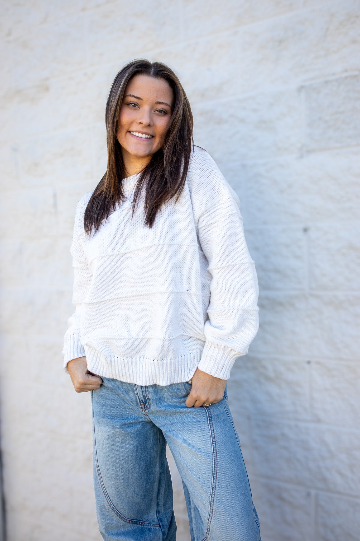 White as Snow Sweater