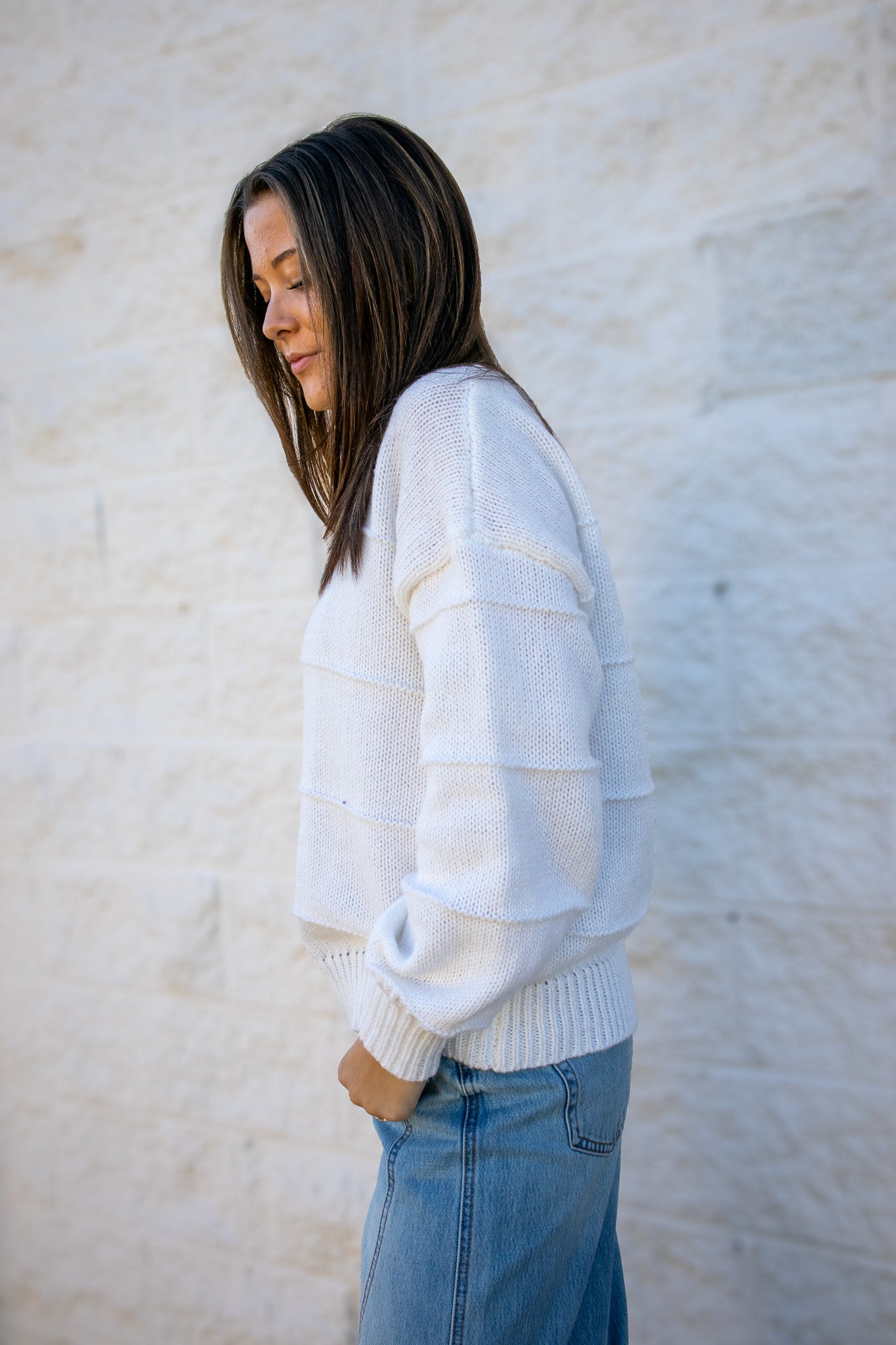 White as Snow Sweater