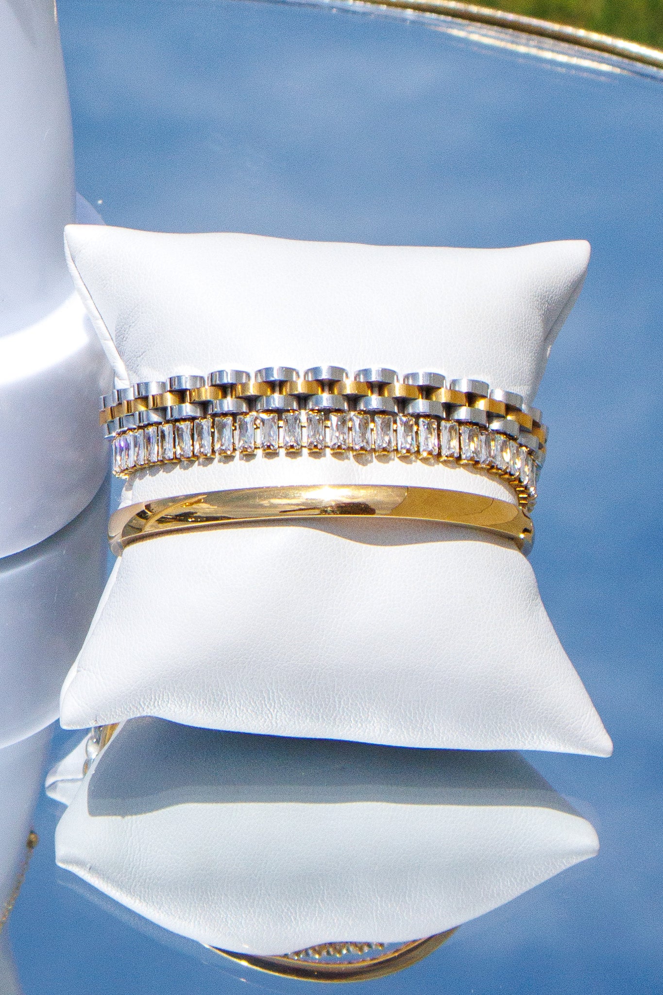 ADORN - Esther Baguette Tennis Bracelet