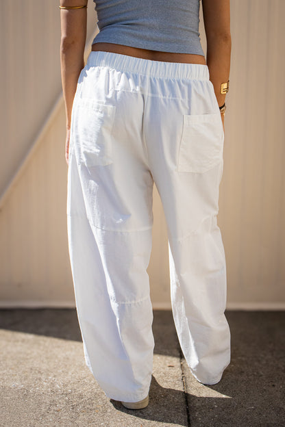Free People - Game Day Pants - WHITE