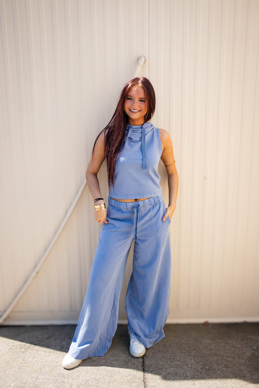 Free People - Keep Pace Set - BLUE ASH