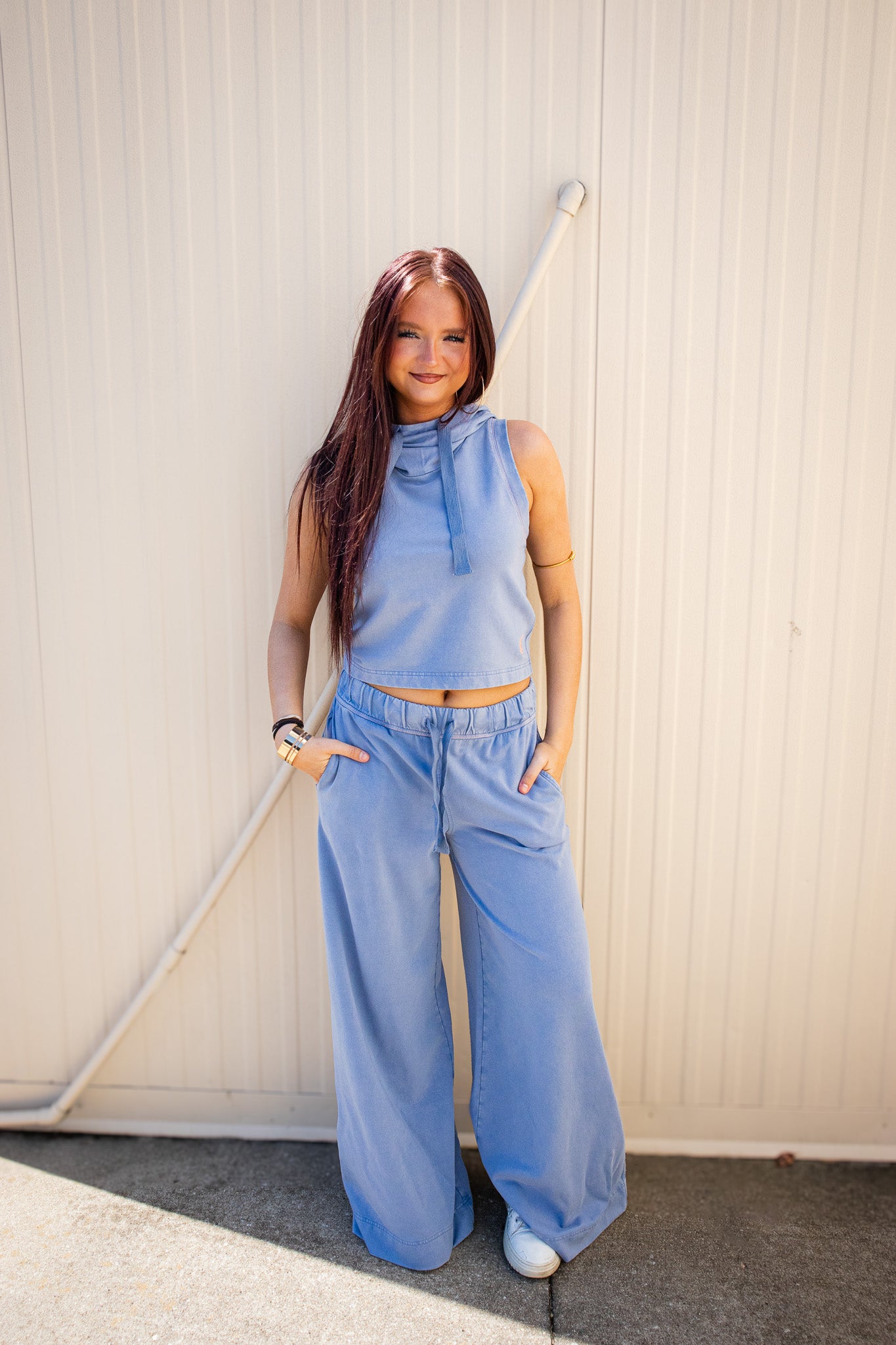 Free People - Keep Pace Set - BLUE ASH