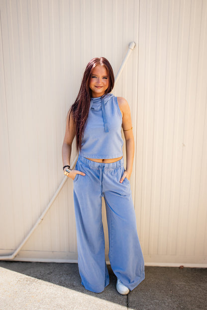 Free People - Keep Pace Set - BLUE ASH