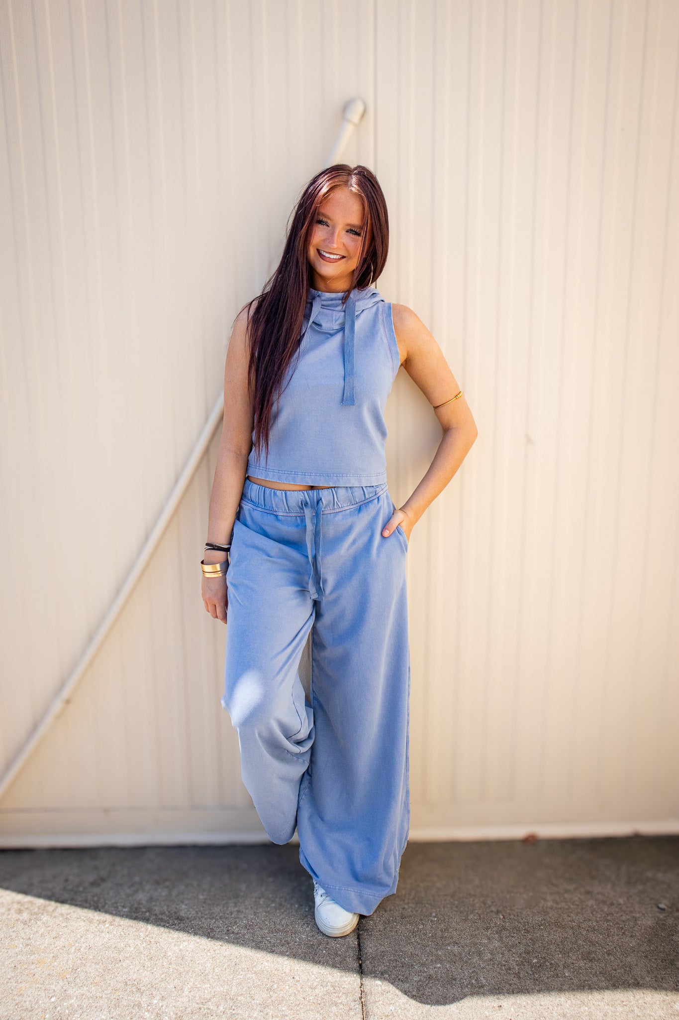 Free People - Keep Pace Set - BLUE ASH