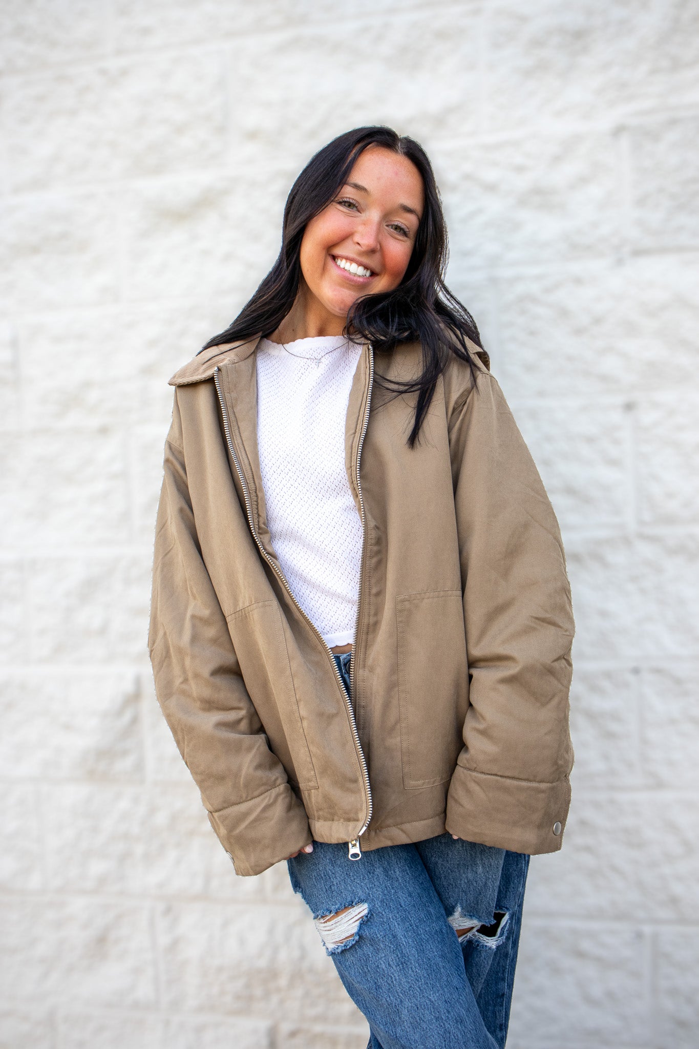 Olive Avenue Barn Puffer  Jacket