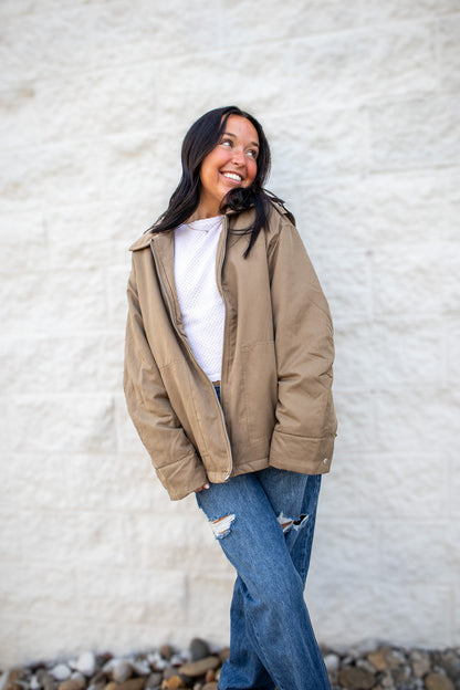 Olive Avenue Barn Puffer  Jacket