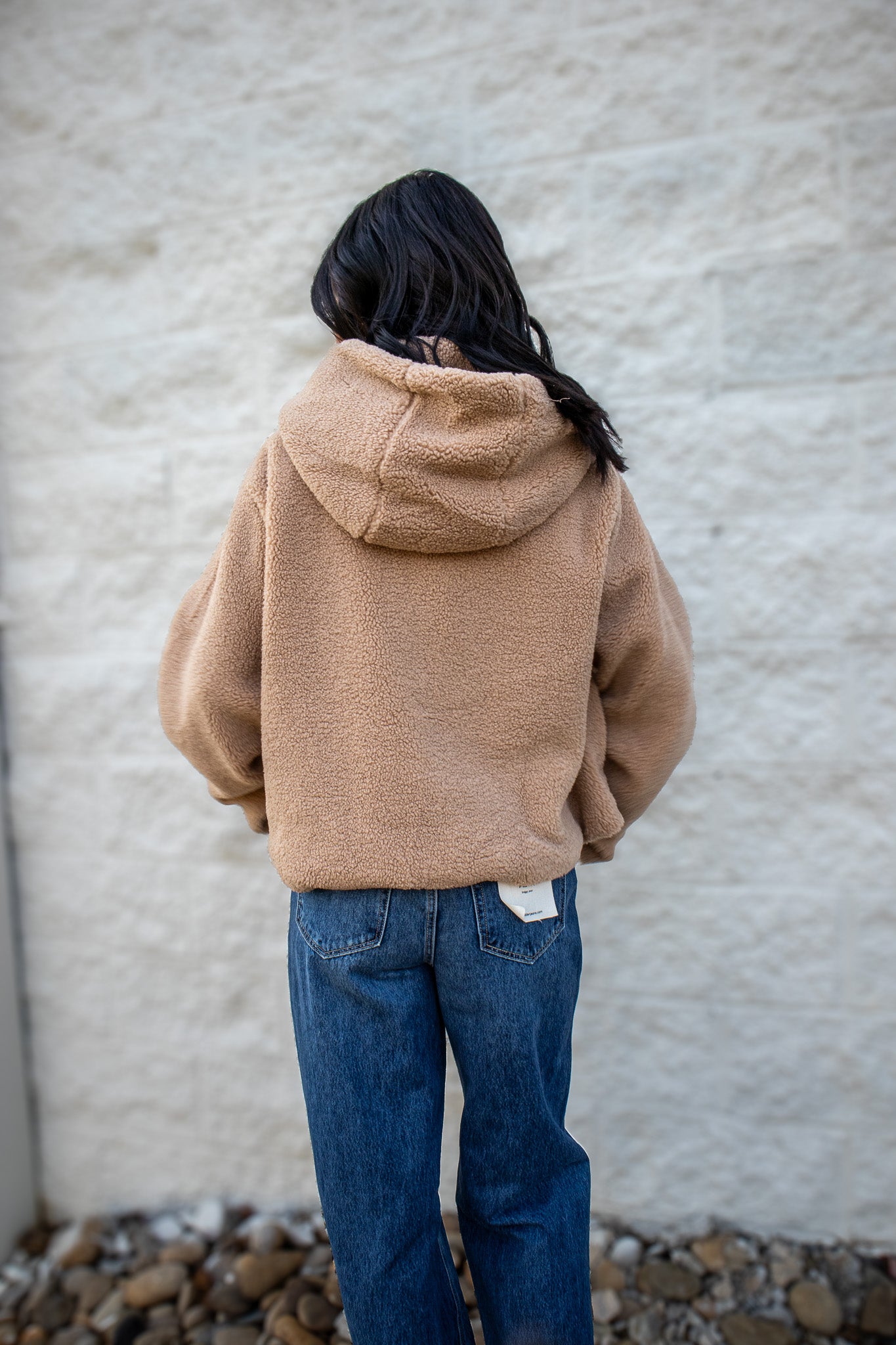 Soft Cozy Teddy Jacket - TAUPE