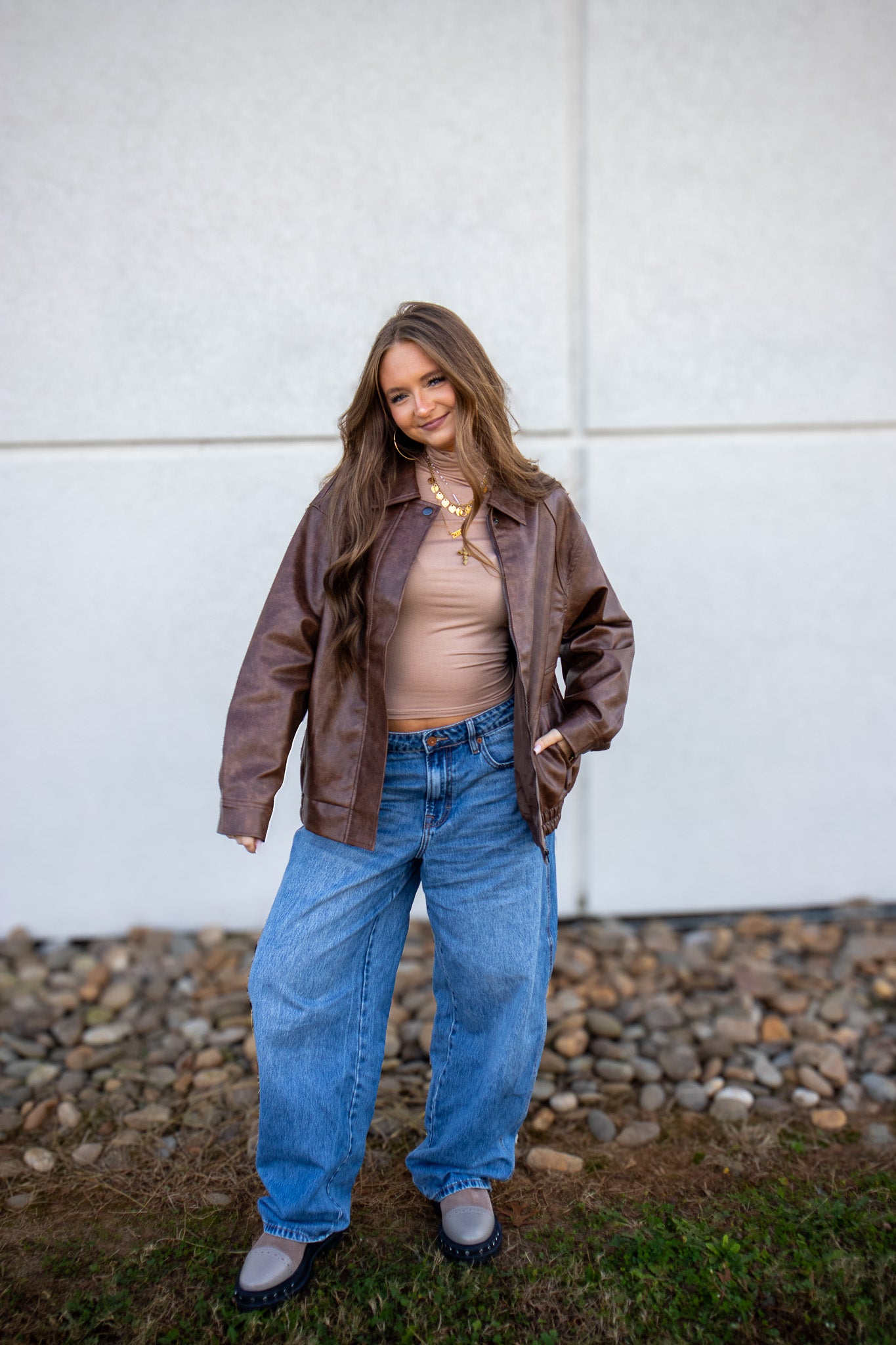 Espresso Leather Jacket