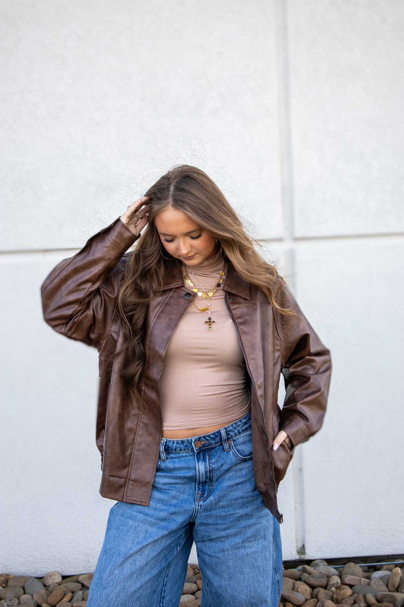 Espresso Leather Jacket