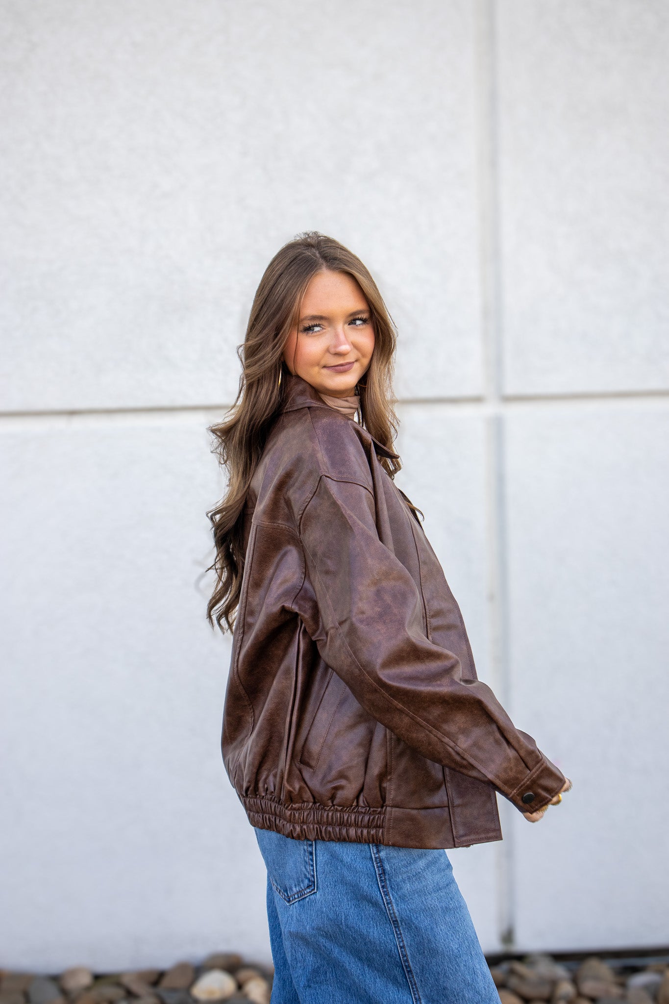 Espresso Leather Jacket