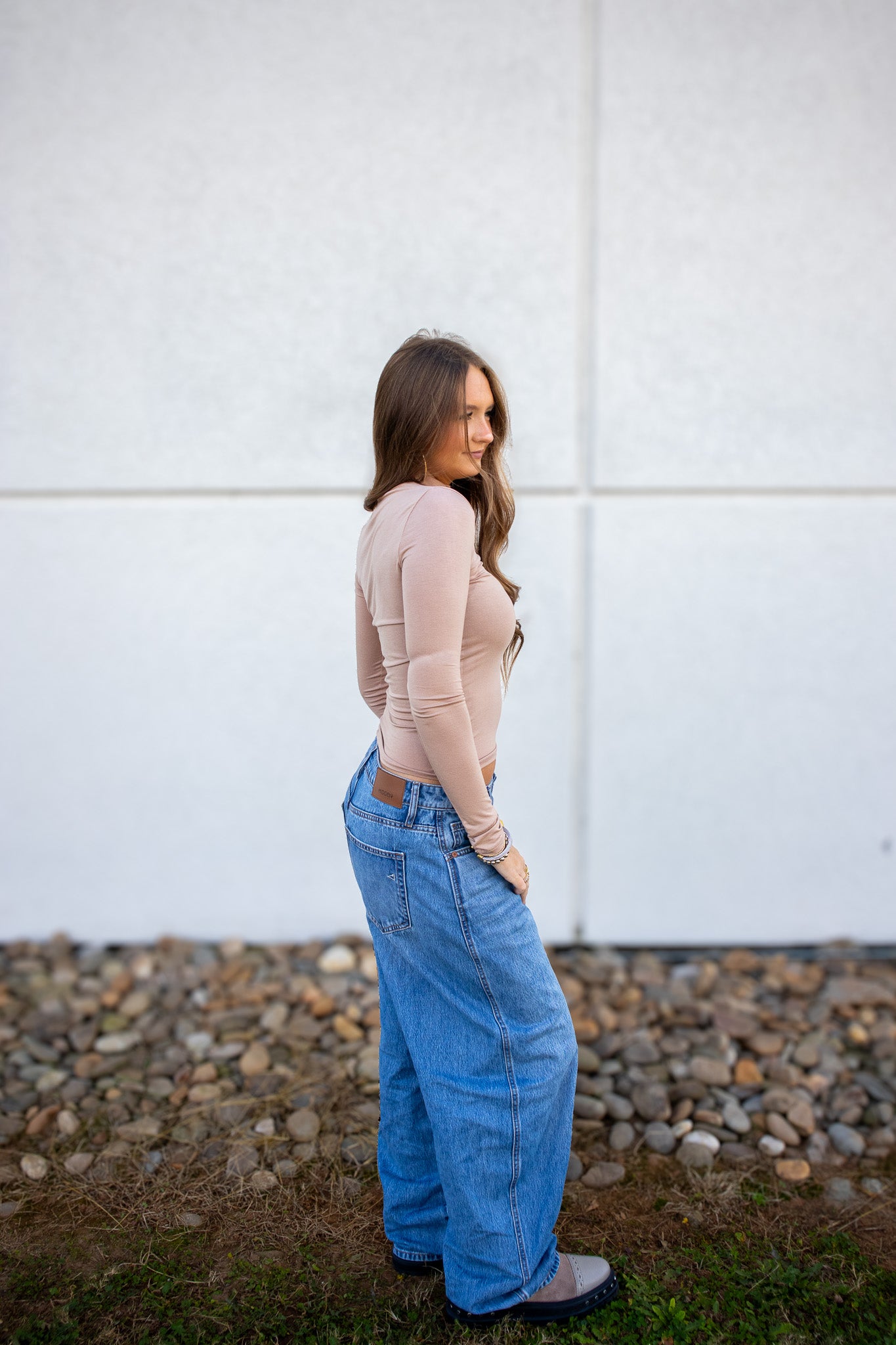 Base Layer Turtle Neck Top - DARK TAUPE