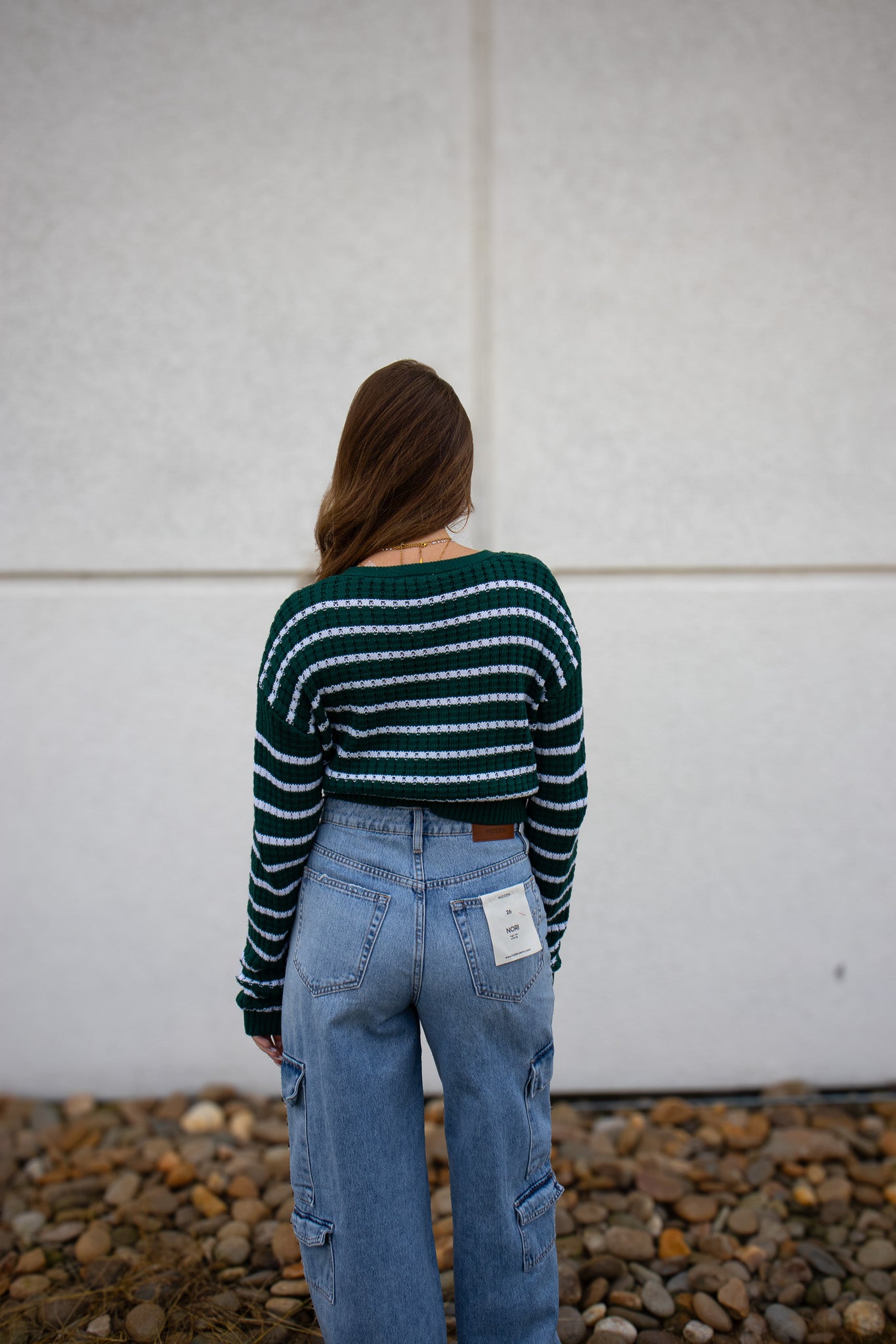 Evergreen Stripe Cardigan