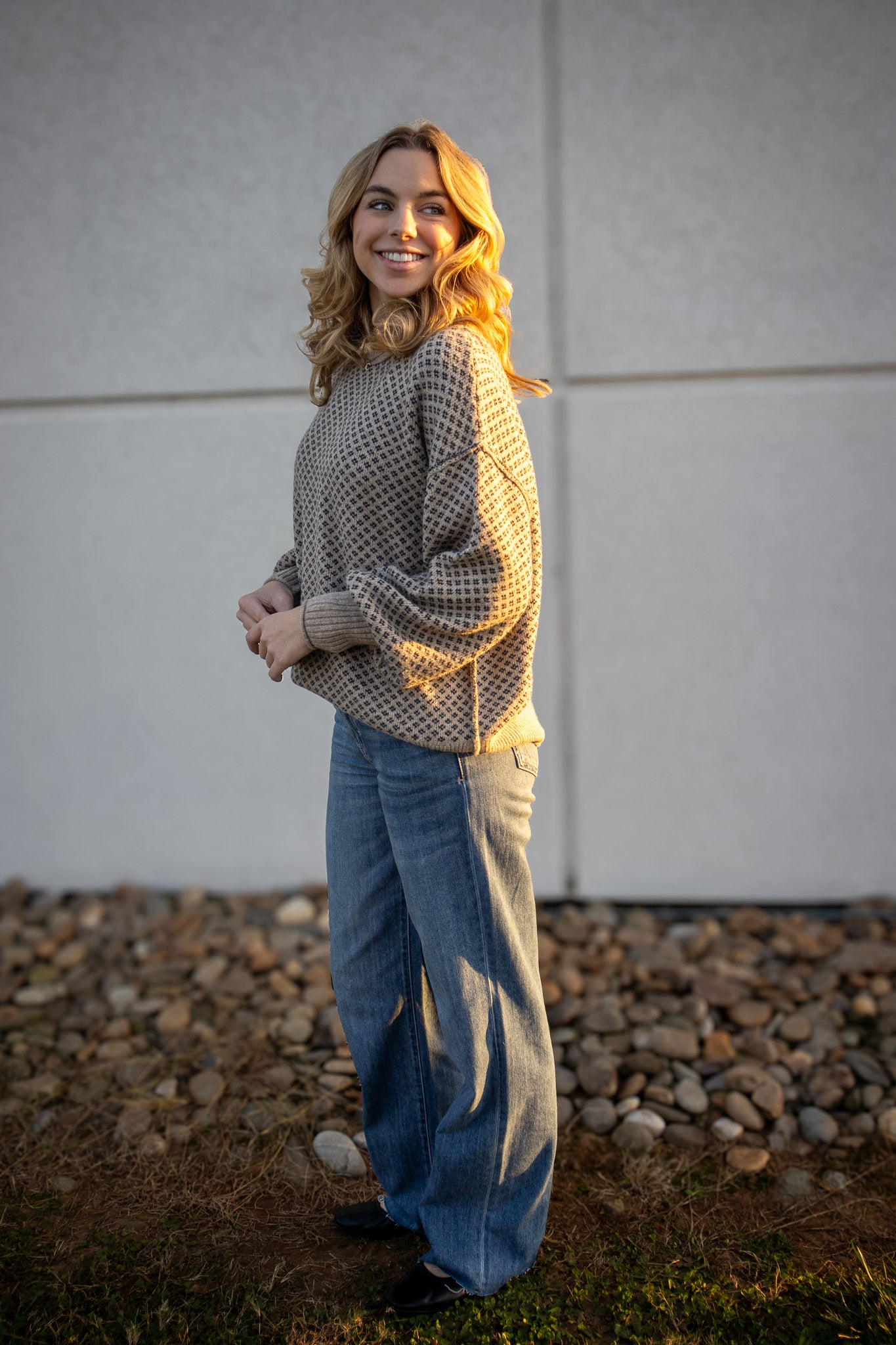 Hidden - Nori Dark Wash High Rise Wide Leg Jeans