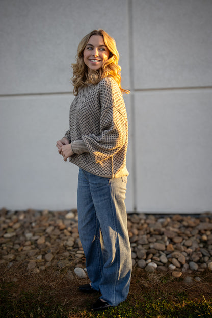 Hidden - Nori Dark Wash High Rise Wide Leg Jeans