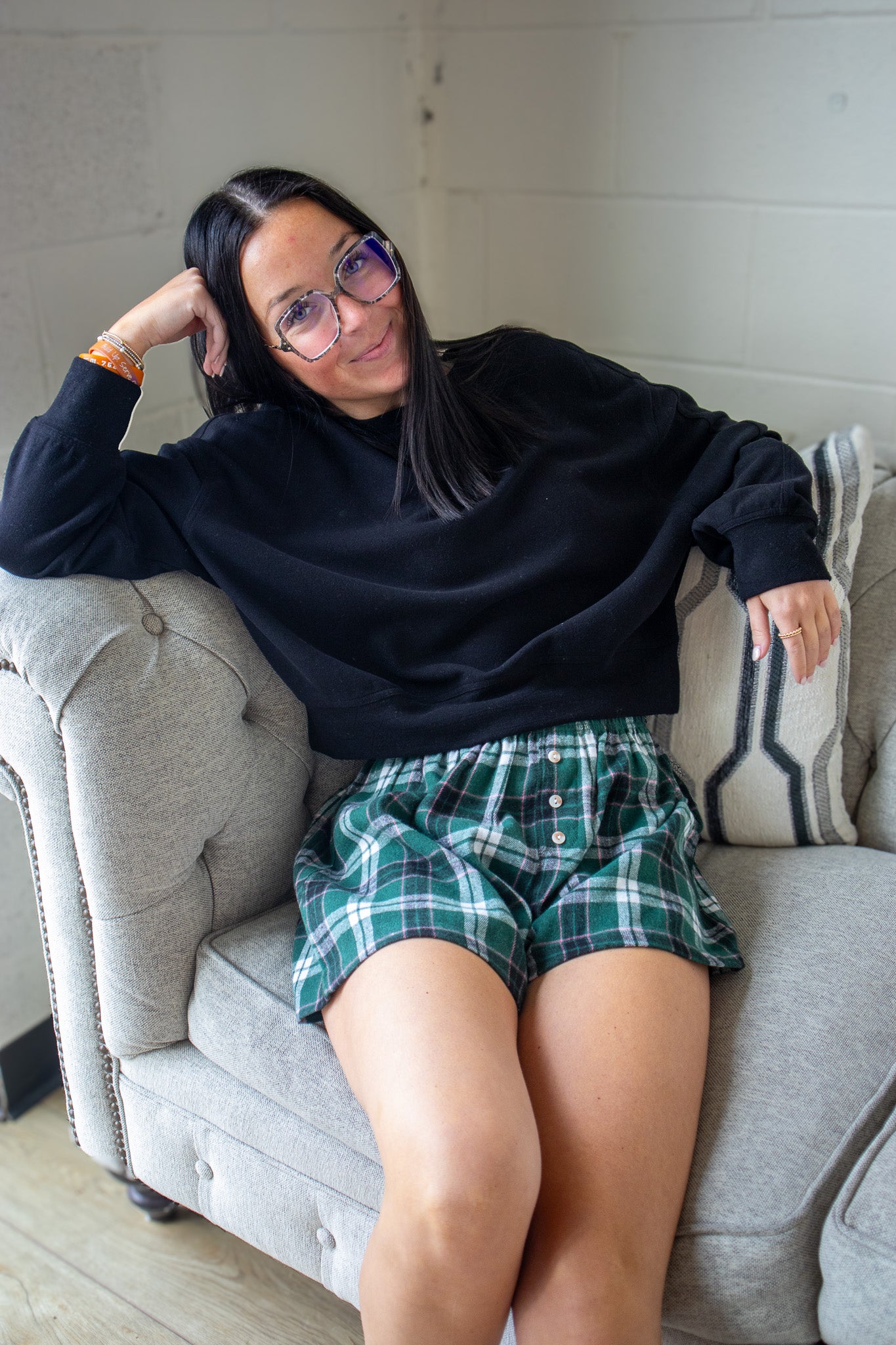 Soft Touch Pullover - BLACK