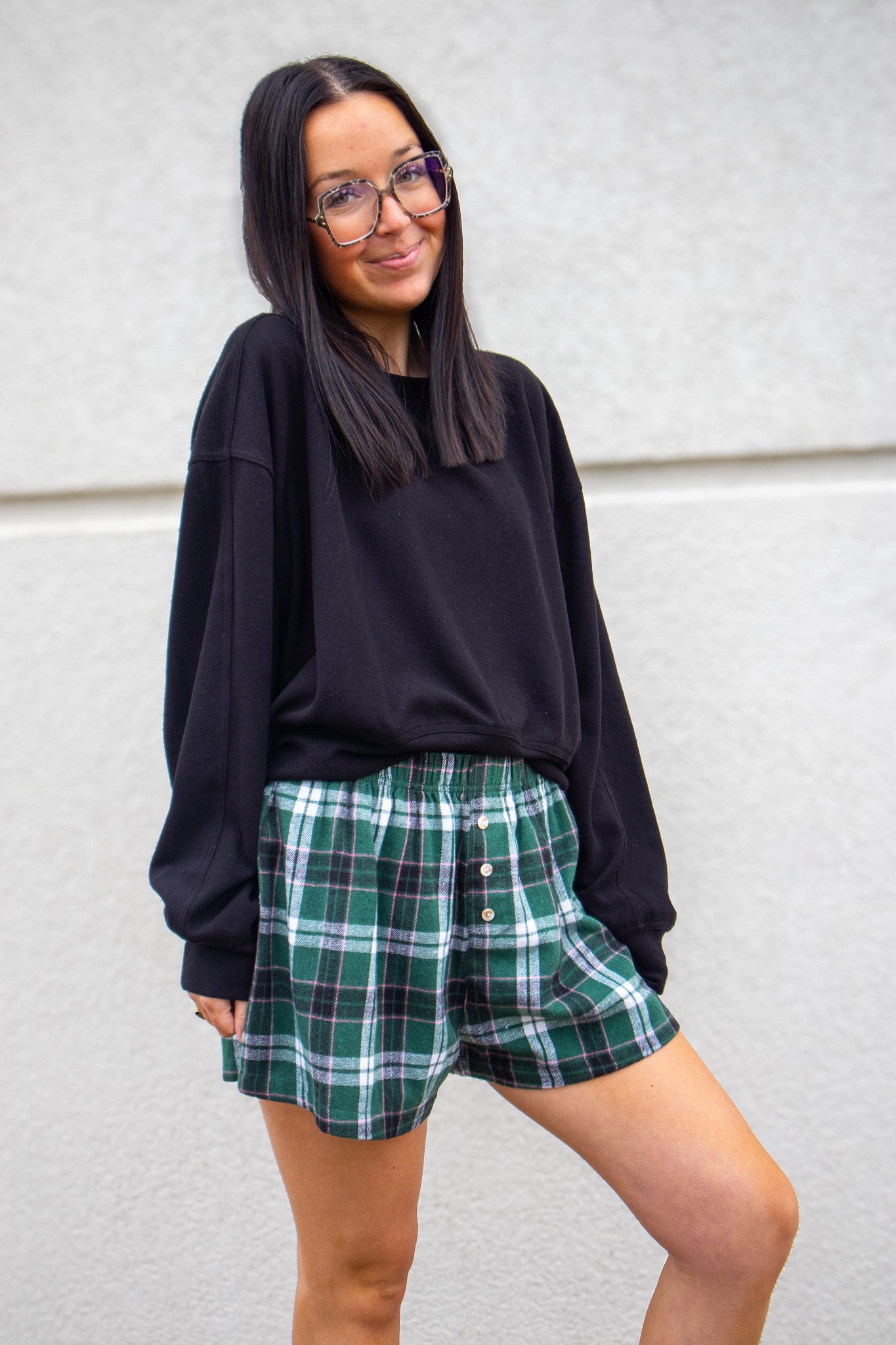 Soft Touch Pullover - BLACK