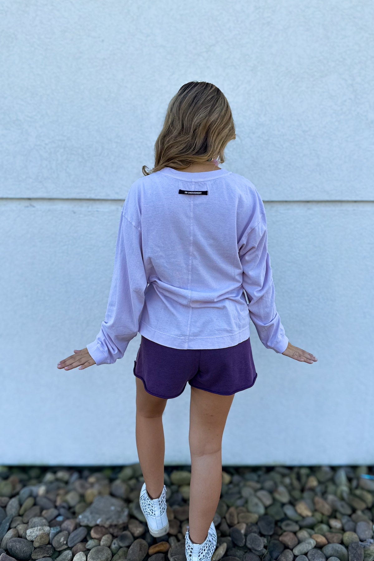 Free People - Hustle Layer - Cool Lilac