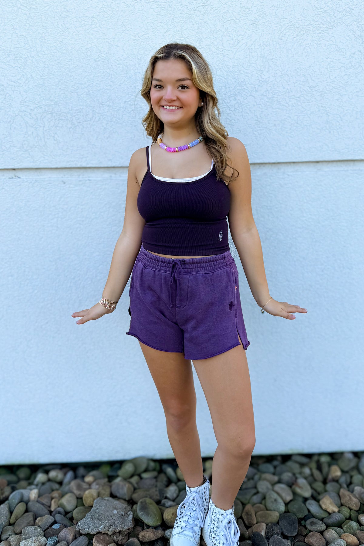 Free People - All Clear Coastline Cami - MARS/COOL LILAC (Purple)