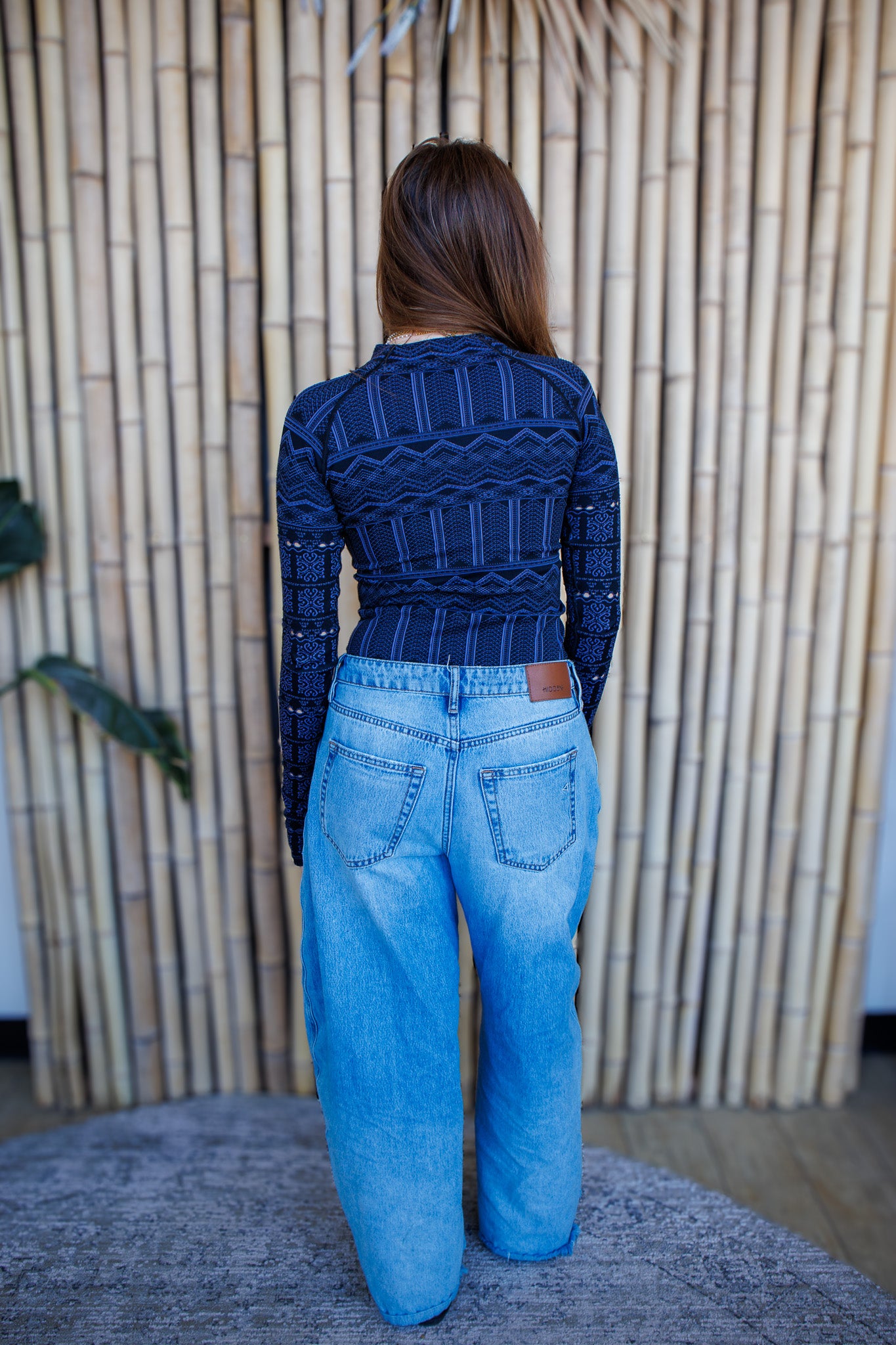 Free People - High Road Long Sleeve Layer - BLACK