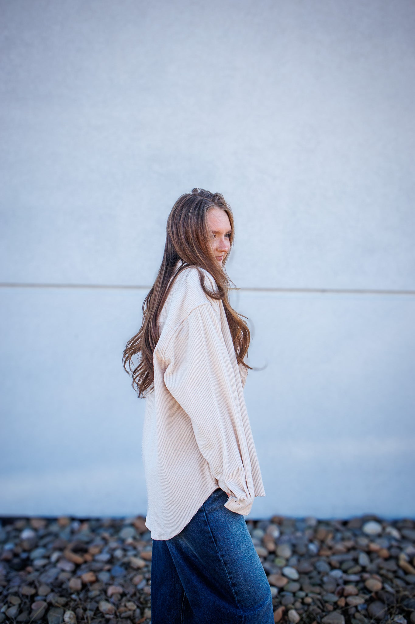 Cream Ridge Corduroy Shacket