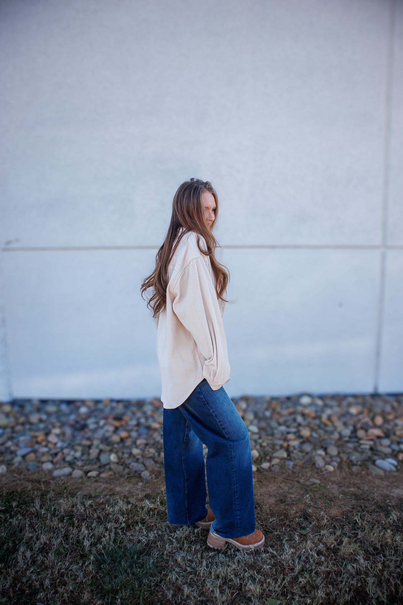 Cream Ridge Corduroy Shacket