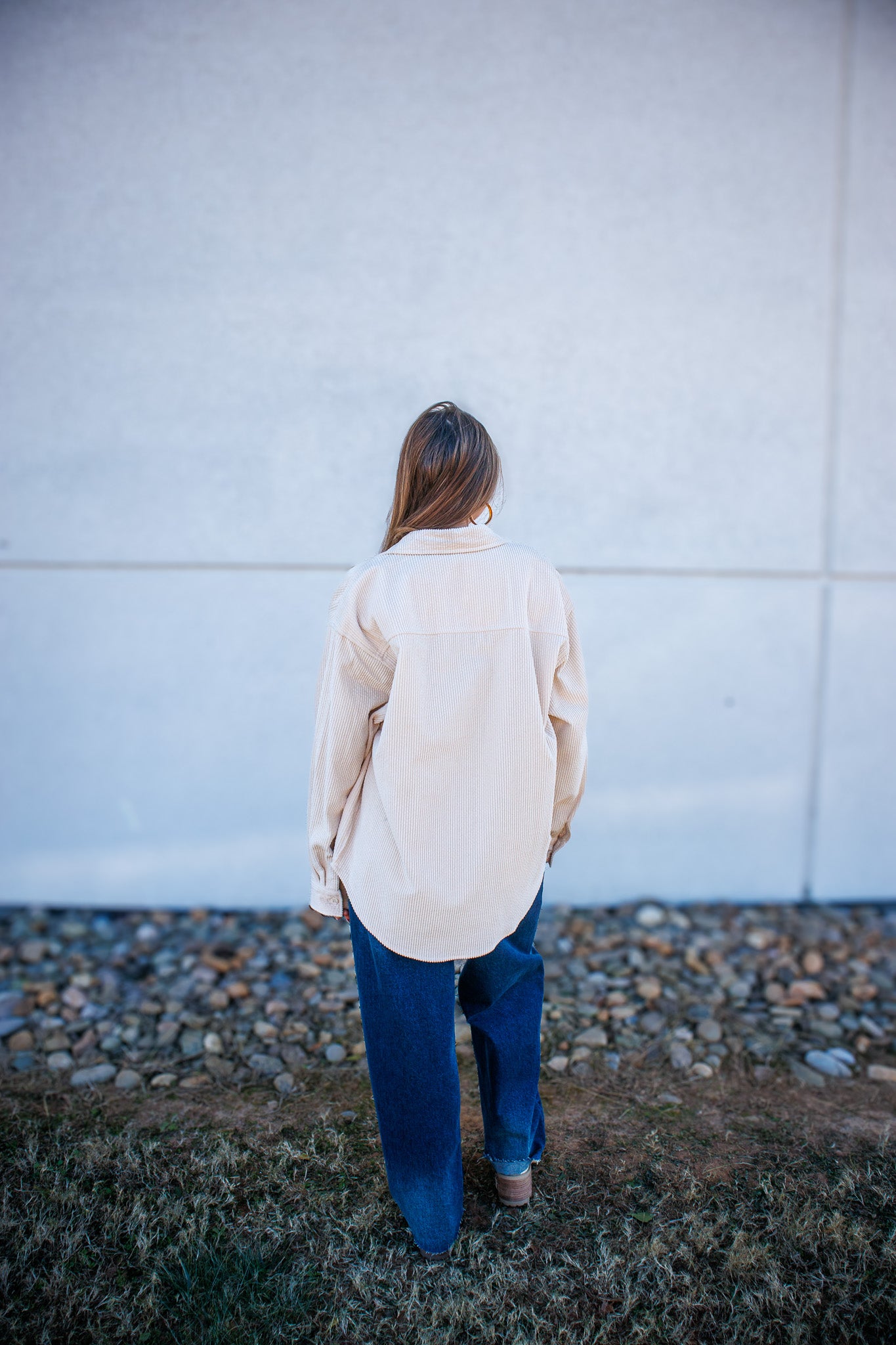 Cream Ridge Corduroy Shacket