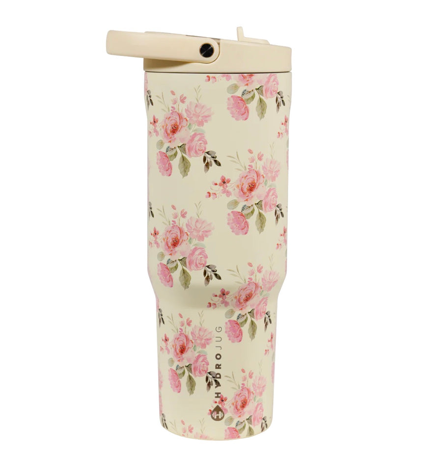HydroJug - Keepsake Floral Edition | 32oz Sport Tumbler Leakproof & Insulated