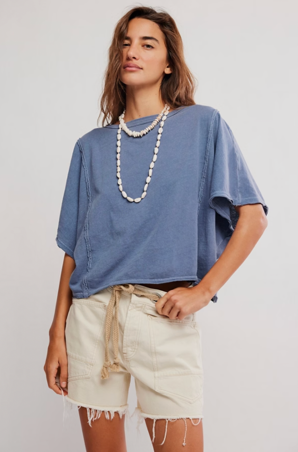 Free People - Next Level Tee - NIGHT SHADOW