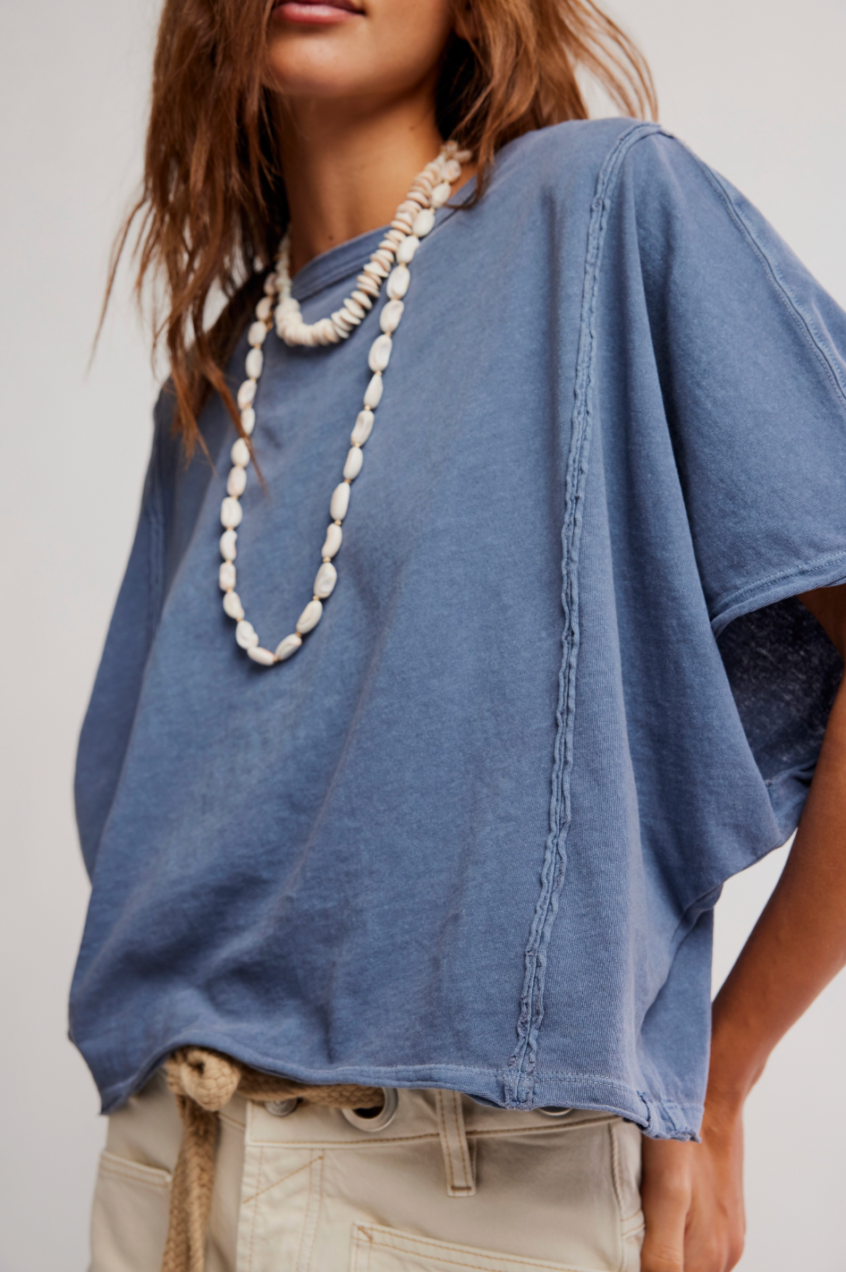 Free People - Next Level Tee - NIGHT SHADOW
