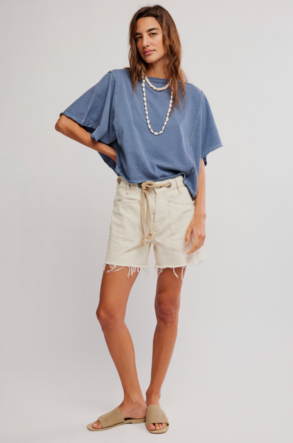 Free People - Next Level Tee - NIGHT SHADOW