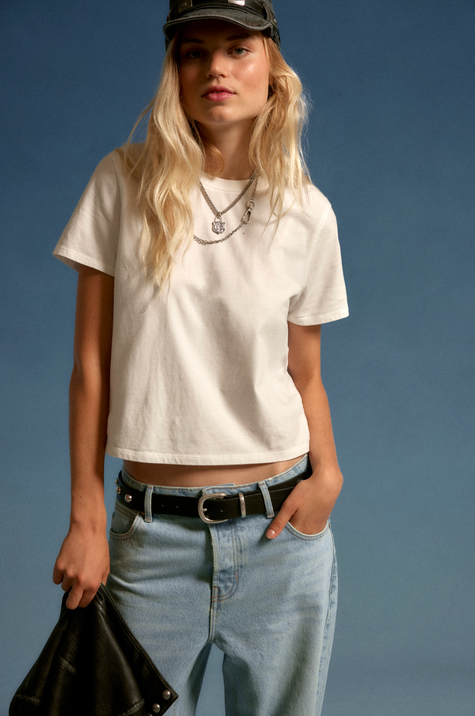 Free People - Atlas Cotton Crew Baby Tee - Clean Ivory