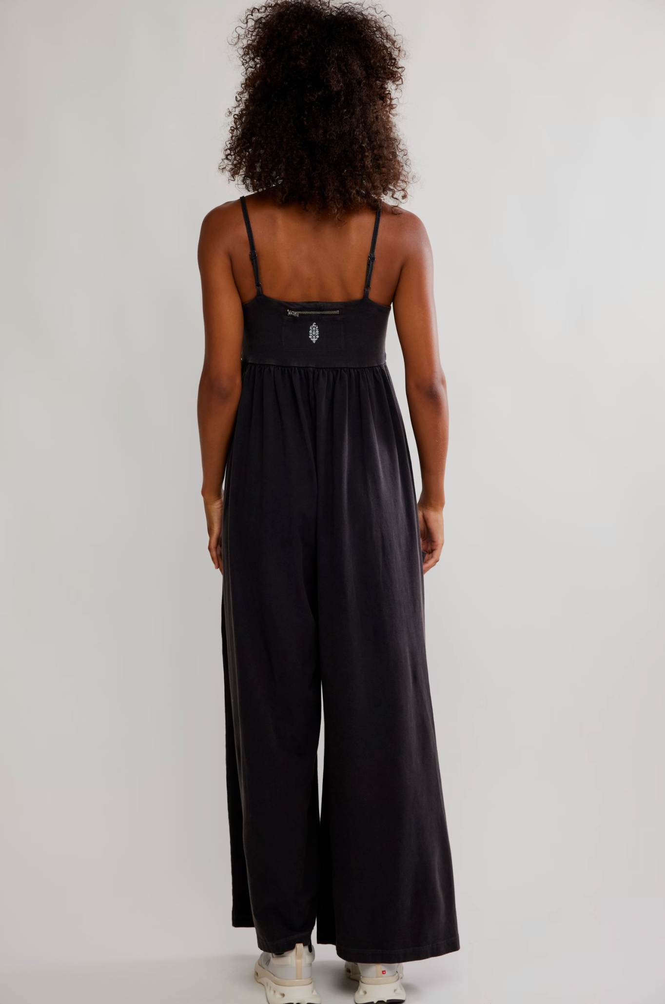 Free People - Hot Shot Strappy Onesie - BLACK