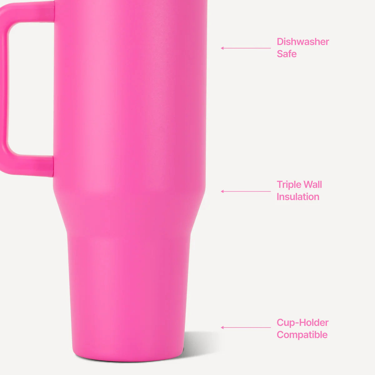 HydroJug - Razzle (Hot Pink) - Traveler 40oz.
