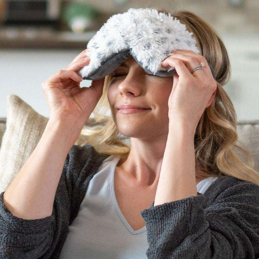 WARMIES - Snowy Dot Warming & Cooling Eye Mask