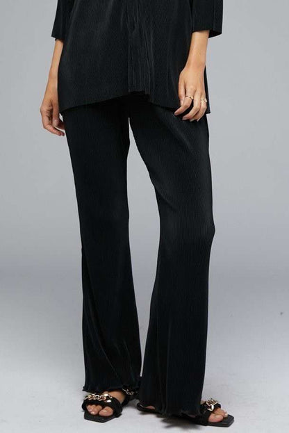 At The Plaza Plisse- PANTS