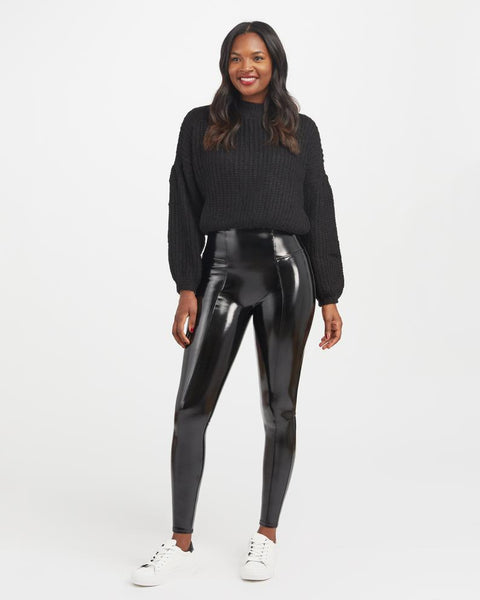 Spanx - Faux Patent Leather Leggings