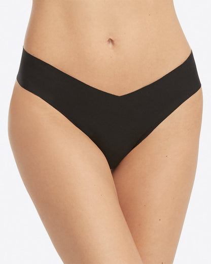 Spanx - Under Statements Thong - VERY BLACK