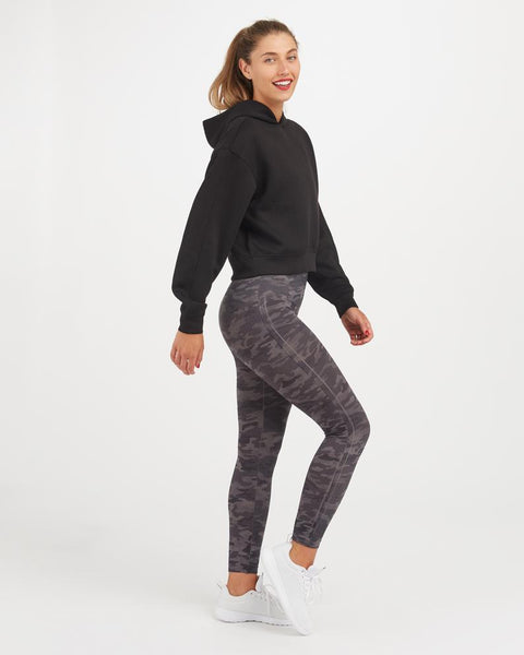 Spanx - Look At Me Now Seamless Leggings - HEATHER CAMO