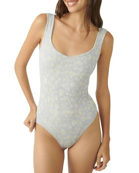Free People - Clean Lines Bodysuit - LILAC COMBO