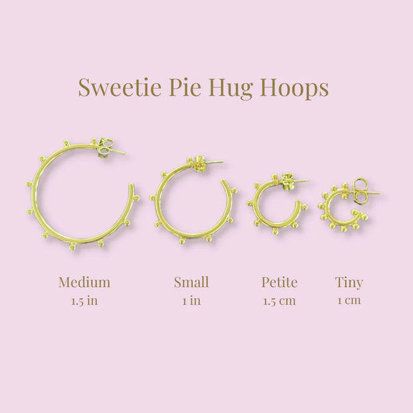 Sheila Fajl - Small Sweetie Pie Hug Hoops