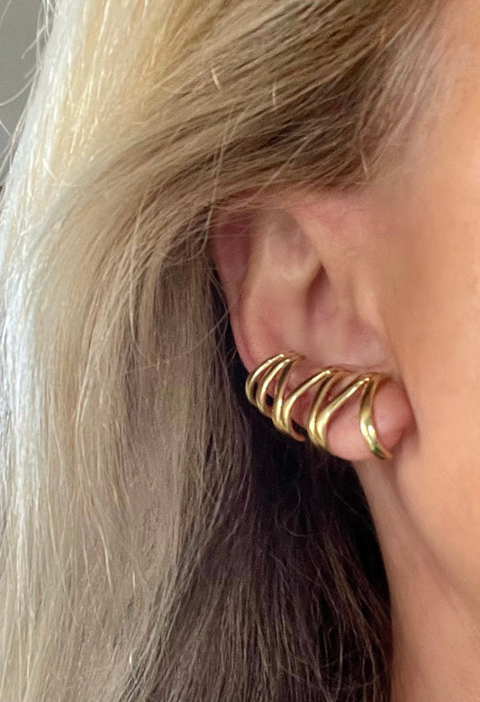 Sheila Fajl - Zig Zag Studs