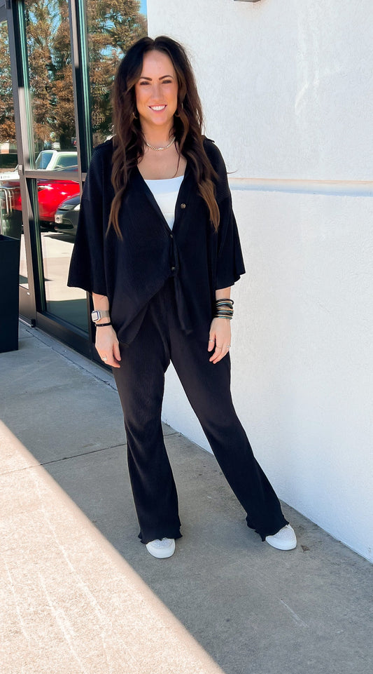 At The Plaza Plisse- PANTS