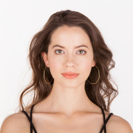 Sheila Fajl - Amber Hoop Earrings- BR19429