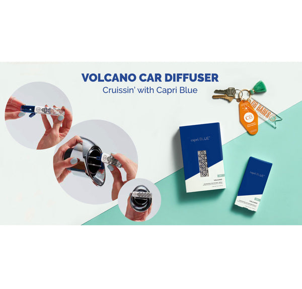 Capri Blue - Volcano CAR DIFFUSER + Refill
